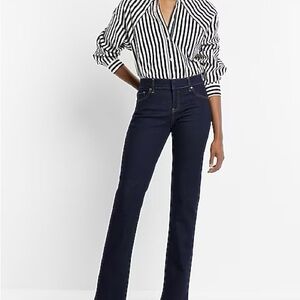 NWOT - Editor Low Rise Rinse Bootcut Jeans